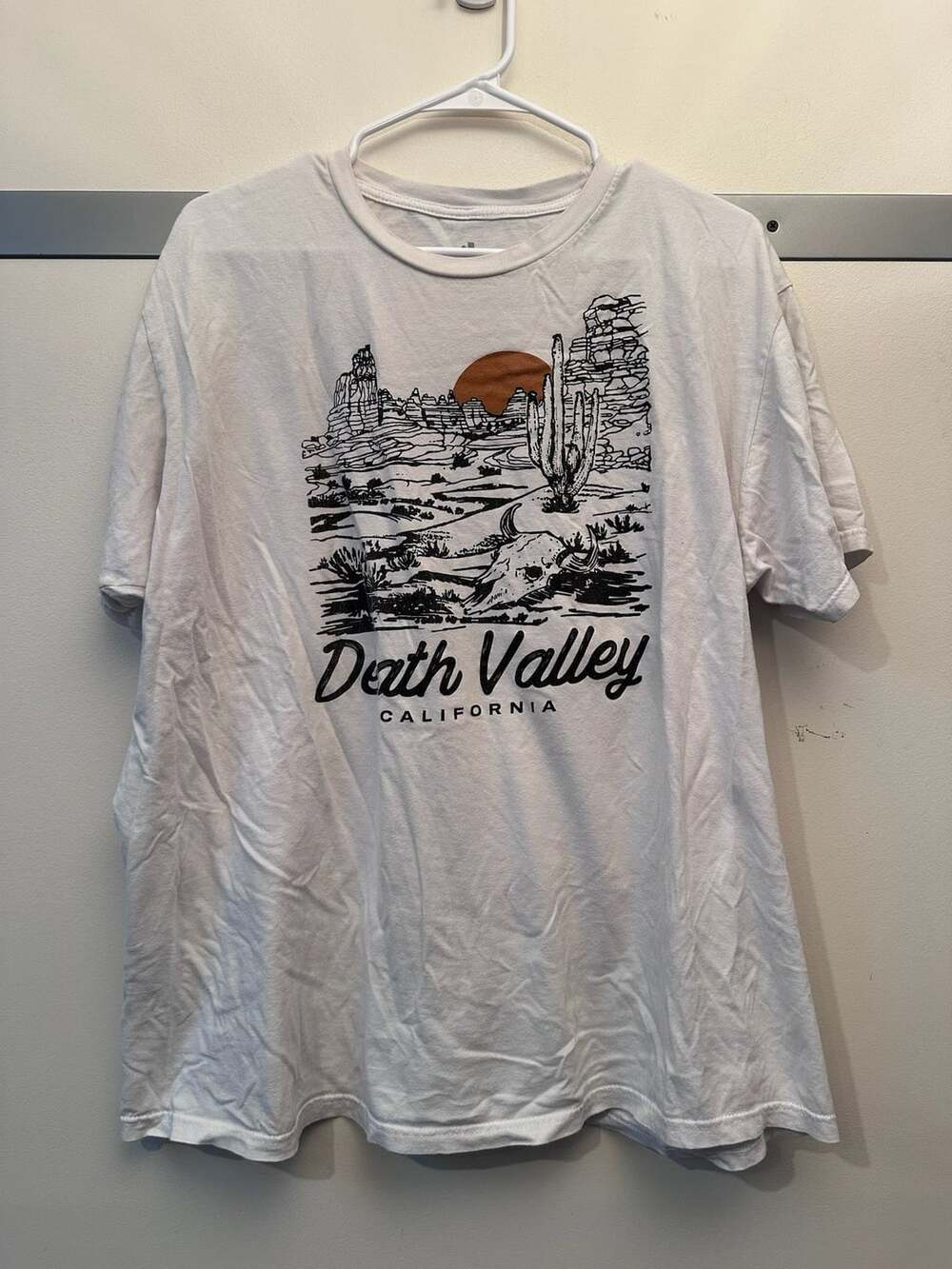 National Parks Death Valley California Graphic T-Shirt XL White